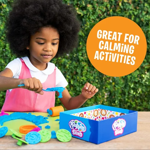 Vista 5 de Educational Insights Playfoam Sand ABC - Juego de galletas, arena de juego, juguete sensorial, regalo para niños y niñas, a partir de 3 años