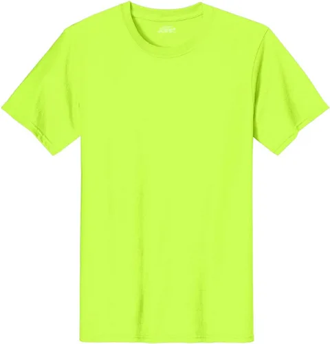 Vista 24 de Joe's USA Playeras pesadas de 6.1 onzas, 100% algodón para hombres en tallas regular, grande y alta Negro azabache