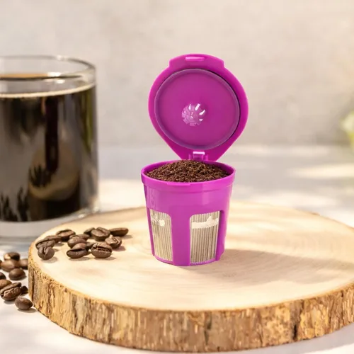Vista 6 de Perfect Pod Café Fill Deluxe - Cafetera reutilizable K-Cup Refillable 1-Stream Capsule, Fits Keurig 1.0, 2.0, K-Mini, K-Duo, K-Select, K-Compact