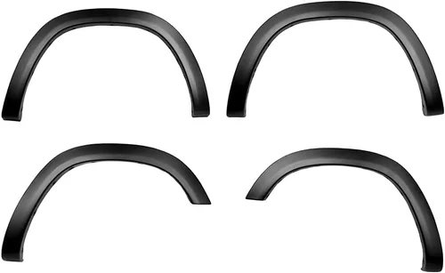 Vista 2 de FREEMOTOR802 Compatible con guardabarros Dodge Ram 1500 2019-2023, protector de cubierta de rueda de camión de polipropileno negro texturizado