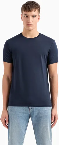 Vista 4 de AX Armani Exchange - Cuello redondo básico de color sólido para hombre