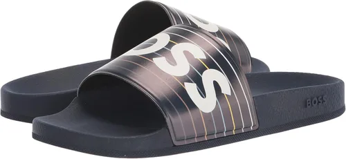 Vista 7 de BOSS Mens Bold Logo Slide Sandals