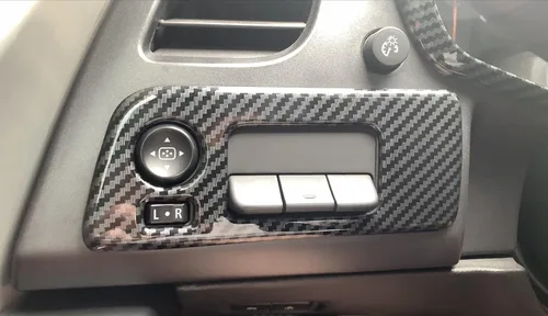 Vista 6 de Para Corvette C7 Fibra de Carbono Interruptor de Faro Cubierta Accesorios para 2014-2019 Chevrolet Corvette C7