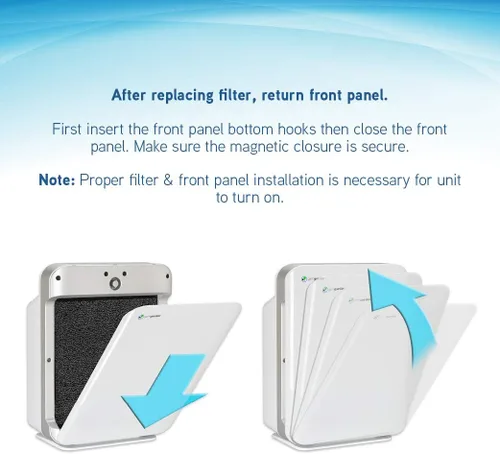 Vista 6 de GermGuardian Repuesto de filtro de carbono genuino para filtro HEPA FLT5900 para purificador de aire AC5900WCA, paquete de 4, FLT21CB4