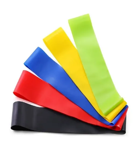 Vista 2 de Bandas elasticas De Resistencia Kit X5