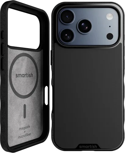Vista 51 de Smartish® Funda delgada para iPhone 13 Pro - Gripmunk - [ligera + protectora] Funda de agarre fina - Black Tie Affair