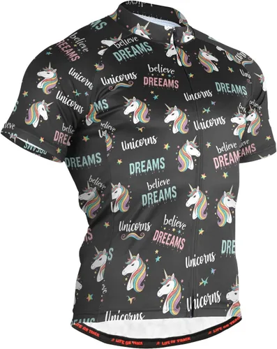 Vista 27 de Camiseta de ciclismo de manga corta para hombre Multi-Color 1