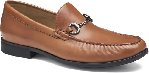 Vista 5 de Johnston & Murphy Harrison Bit - Mocasines de cuero para hombre, cómodos zapatos de vestir para hombre