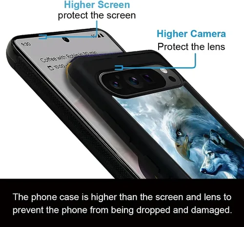 Vista 406 de Compatible con Google Pixel 4A 5G Mobile Case Creative Acrylic Panel trasero Silicona Protección Grip especialmente diseñado para Google Pixel 4A 5G