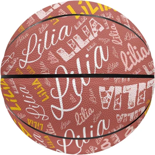 Vista 13 de Baloncesto personalizado con nombre, nombre impreso personalizado, tamaño 7 (29.5 pulgadas), talla 5 (27.5 pulgadas), regalo de cumpleaños, regalos