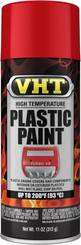 Vista 8 de VHT Pintura plástica de alta temperatura, aluminio, 11 oz