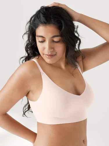 Vista 3 de True & Co Brasier de tirantes convertibles con triángulo para mujer