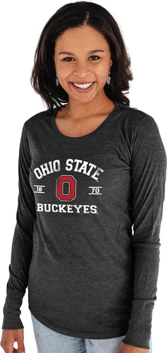 Vista 23 de Blue 84 NCAA Womens Long Sleeve T Shirt Tri-Blend Mascot