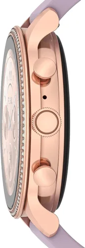 Vista 2 de Fossil - Reloj inteligente con pantalla táctil Gen 6 con altavoz para mujer medición de frecuencia cardíaca oxígeno en sangre GPS pagos sin contacto