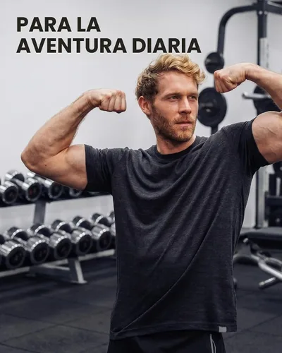 Vista 8 de Camiseta 100% de lana merino para hombre - Camiseta interior de capa base Azul ártico