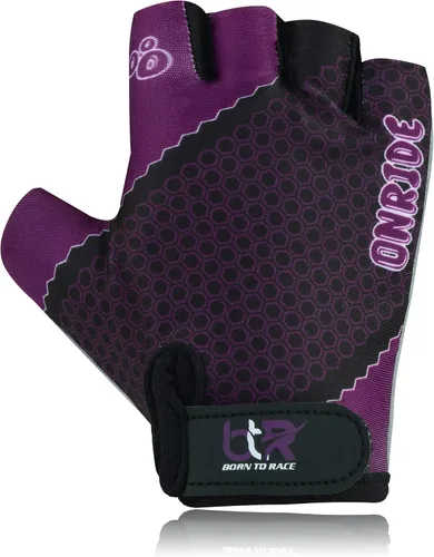 Vista 3 de Guantes de ciclismo para niños con agarre mejorado, acolchado de seguridad para niños, diseño transpirable y duradero, para niños y niñas, de 3 a 12