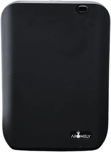 Vista 2 de Difusor de aroma inteligente de aromaterapia nebulizante, máquina de aroma sin agua, ambientador perfecto para habitaciones de hotel, hogares u Negro