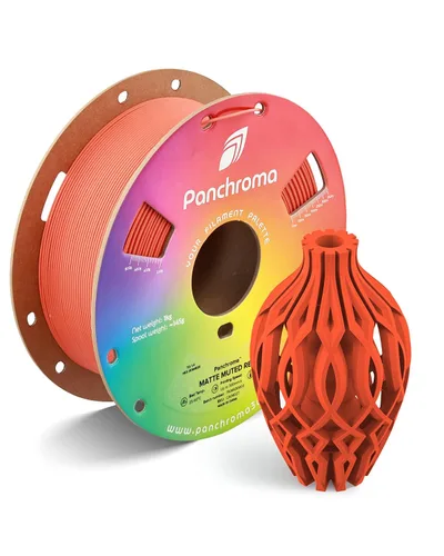 Vista 16 de Polymaker Panchroma - Filamento PLA mate de 0.07 in, 2.2 lbs, madera de Madera mate de doble degradado