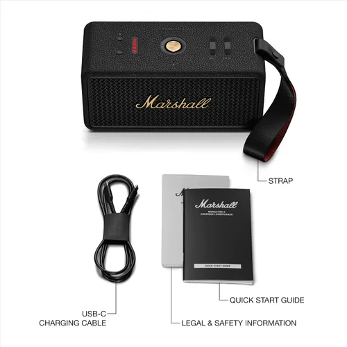 Vista 10 de Marshall Middleton II Altavoz portátil Bluetooth impermeable - Negro
