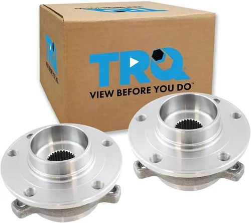 Vista 40 de Conjunto de rodamiento de rueda delantera de 2 piezas y buje TRQ Compatible con Pontiac Solstice 2006-2009 Saturn Sky 2007-2010
