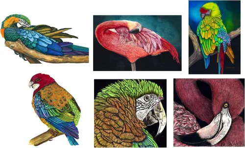 Vista 5 de Greeting Cards Original Art by Babette Gazarian-Cherne' KOI