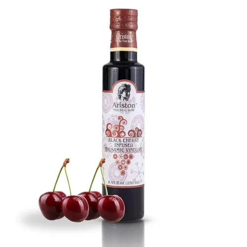 Vista 18 de Ariston "Lo Mejor de lo Mejor" Vinagre balsámico premium – Envejecido en barril, calidad gourmet, producto de Italia – Vegano, sin gluten, sin OGM