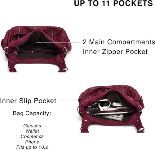 Vista 29 de Scarleton: Bolso de mano para mujer, monederos para mujer, bolsos de hombro para mujer, H1292