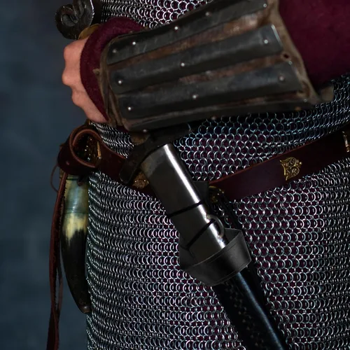 Vista 7 de Funda de piel sintética para espada, soporte de transporte para cinturón de katanas, funda de daga de espada, funda de estoque para hombres adultos