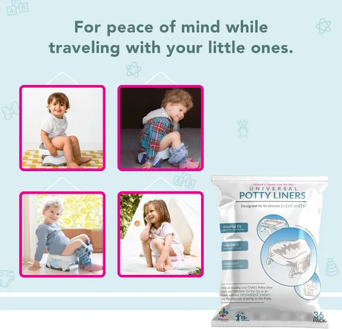 Vista 9 de Maven Gifts:Kalencom – Paquete de entrenamiento para ir al baño- Mr.Kit de entrenamiento para ir al baño con 30 recubrimientos Potette Plus- Bolsas