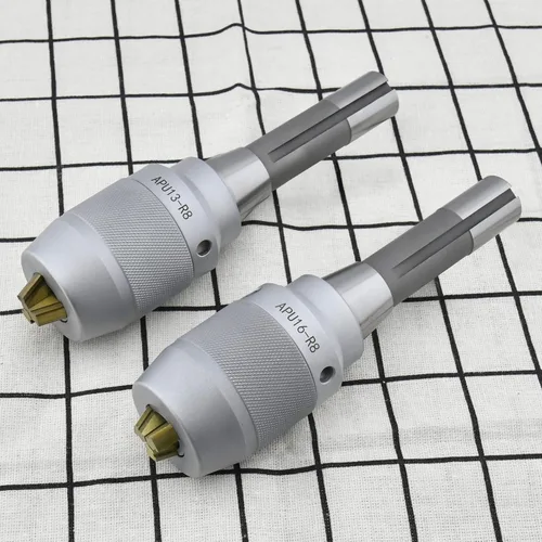 Vista 7 de Earl Diamond Super Heavy Duty APU16 1/32-5/8 pulgadas R8 Shank Precision Integrated Keyless Drill Chuck