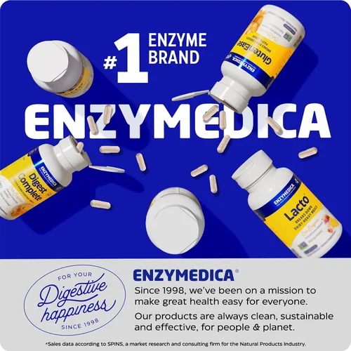 Vista 9 de Enzymedica VeggieGest, Soporte para Dietas Vegetarianas/Veganas - 60 Cápsulas