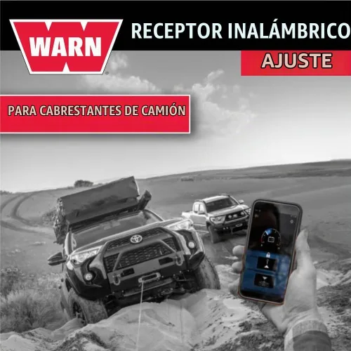 Vista 5 de WARN Receptor Bluetooth inalámbrico HUB para cabrestantes de camiones, SUV y Jeep