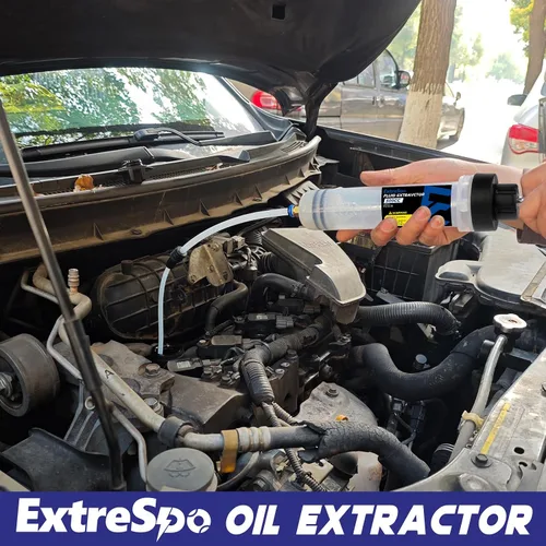 Vista 6 de ExtreSpo Extractor de Fluido de 500CC, Bomba de Jeringa de Fluido, Extractor de Aceite para Autos, Barcos, Motores, Cortadoras de Césped, Extracción