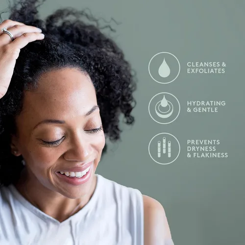 Vista 4 de LivSo Champú hidratante para el cuero cabelludo, hidrata el cabello y el cuero cabelludo, derivado de forma natural, producto de sensación fresca