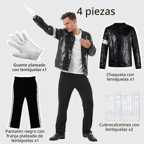 Vista 2 de Disfraces de fiesta de Halloween para hombre, disfraz de cumpleaños o cosplay