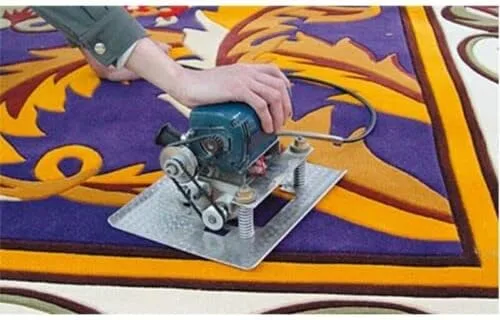 Vista 3 de Máquina de corte plana portátil 500w para alfombra CP-I