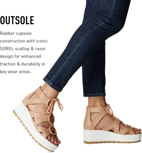 Vista 5 de Sorel Sandalias de encaje planas Cameron para mujer