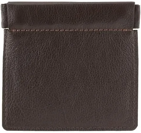 Vista 2 de Visconti CP7 - Monedero pequeño de cuero para hombre, monedero o llavero, Marrón, Monedero de cuero pequeño monedero monedero cambio monedero