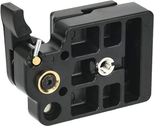Vista 6 de 323 RC2 Adaptador de placa de liberación rápida, adaptador de conexión rápida con placa de liberación rápida compatible con monopie Manfrotto