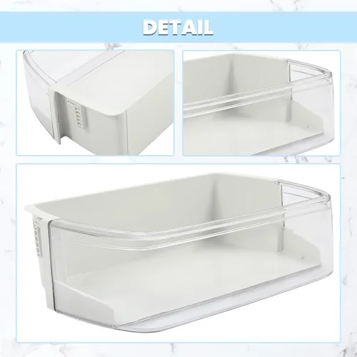 Vista 5 de HECASA AAP73252202 AP5602939 Estante para puerta de refrigerador compatible con LG Kenmore Elite Refrigerador Door Bin AH3637058 PS3637058 AP5602939