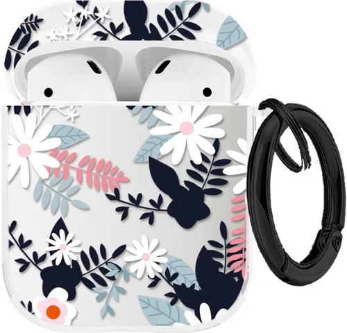 Vista 23 de Maxjoy Funda para AirPods Pro 3 (2025), funda protectora rígida compatible con Airpods Pro de 3ª generación con kit de limpiador de llavero