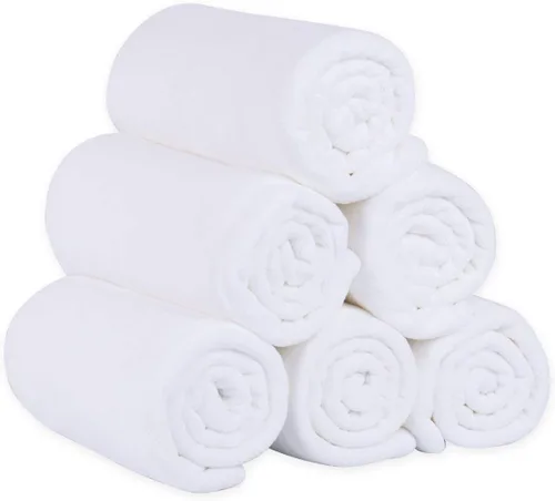 Vista 8 de MERRY HOME Paquete de 6 toallas de baño de microfibra, 27 x 55 pulgadas, de secado rápido, súper suaves, altamente absorbentes, multiusos