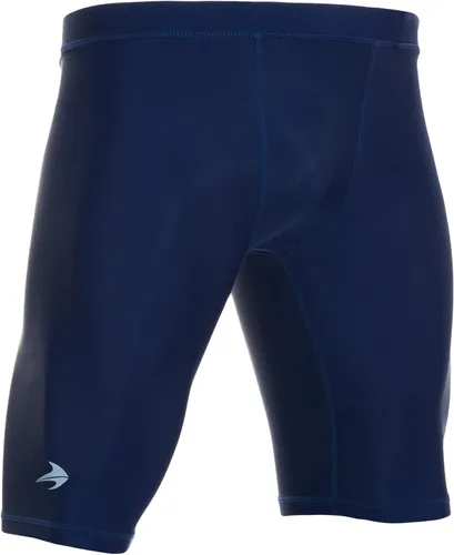 Vista 9 de CompressionZ Men Compression Shorts for Running, Workout Baselayer Spandex Negro 8" poliéster Pro con bolsillos