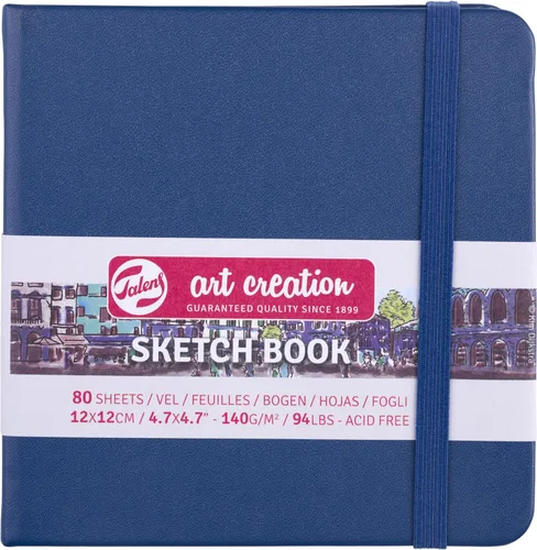 Vista 25 de Talens Art Creation Cuaderno de bocetos 80 hojas, 5.1 in x 8.3 in, negro