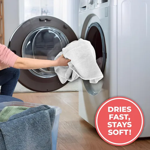 Vista 4 de TEXTILOM Toallas de mano turcas para baño, calidad de hotel y spa, suaves, absorbentes, de secado rápido, juego de 4 toallas de mano turcas 100%
