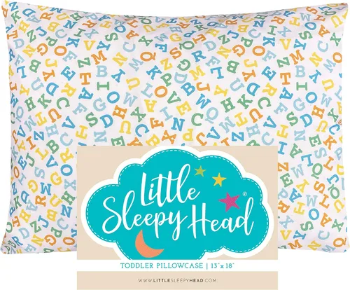 Vista 6 de Funda de almohada para jóvenes Little Sleepy Head - 100% funda de almohada de algodón y hipoalergénica - Funda de almohada envolvente de ajuste