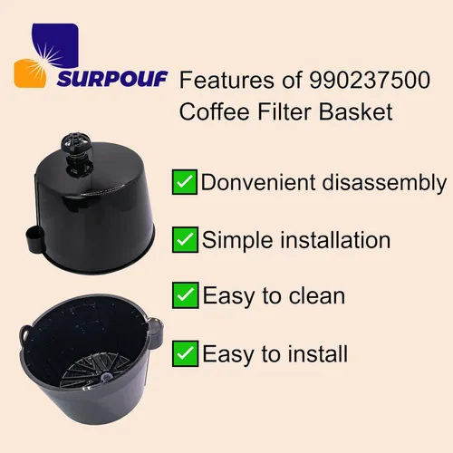 Vista 5 de 990237500 Cesta de filtro de café para Hamilton Beach FLEXBREW 49950 49954 49947 49966 49976