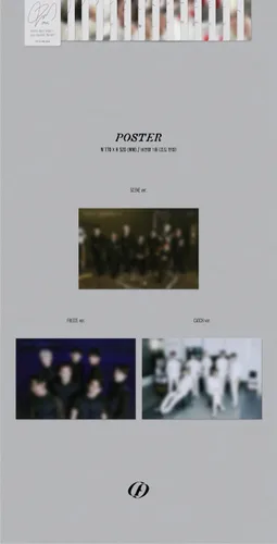 Vista 5 de SF9 THE PIECE OF9 12º Mini álbum FREEZE Versión CD+1p Poster+72p Folleto+1p Postal+1p Especial PhotoCard+1p Selfie PhotoCard+Seguimiento Sellado