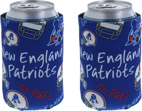 Vista 77 de Soporte aislante para latas y botellas de fútbol americano enfriador de bebidas Huggie (Nueva Orleans (Saints) - Negro) Nueva Orleans (Santos)