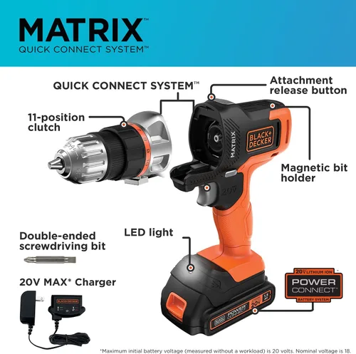 Vista 5 de BLACK+DECKER taladro atornillador inalámbrico